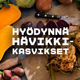 Inspiraatiota, ideoita ja reseptivinkkejä yli jääneiden kasvisten käyttöön.