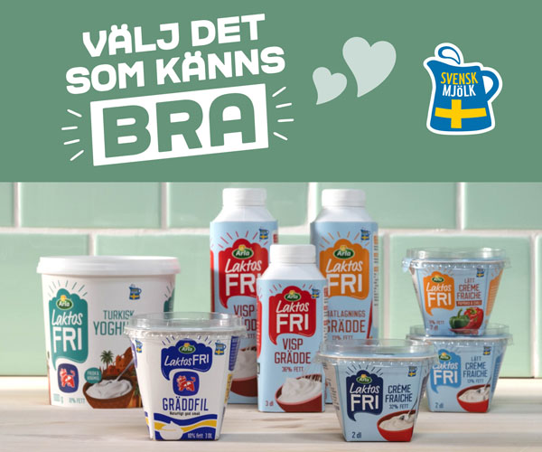 Arla laktosfri - välj det som känns bra