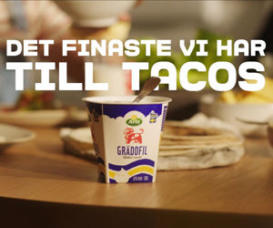 Arla Ko Gräddfil Tacos 2024 (contextual)